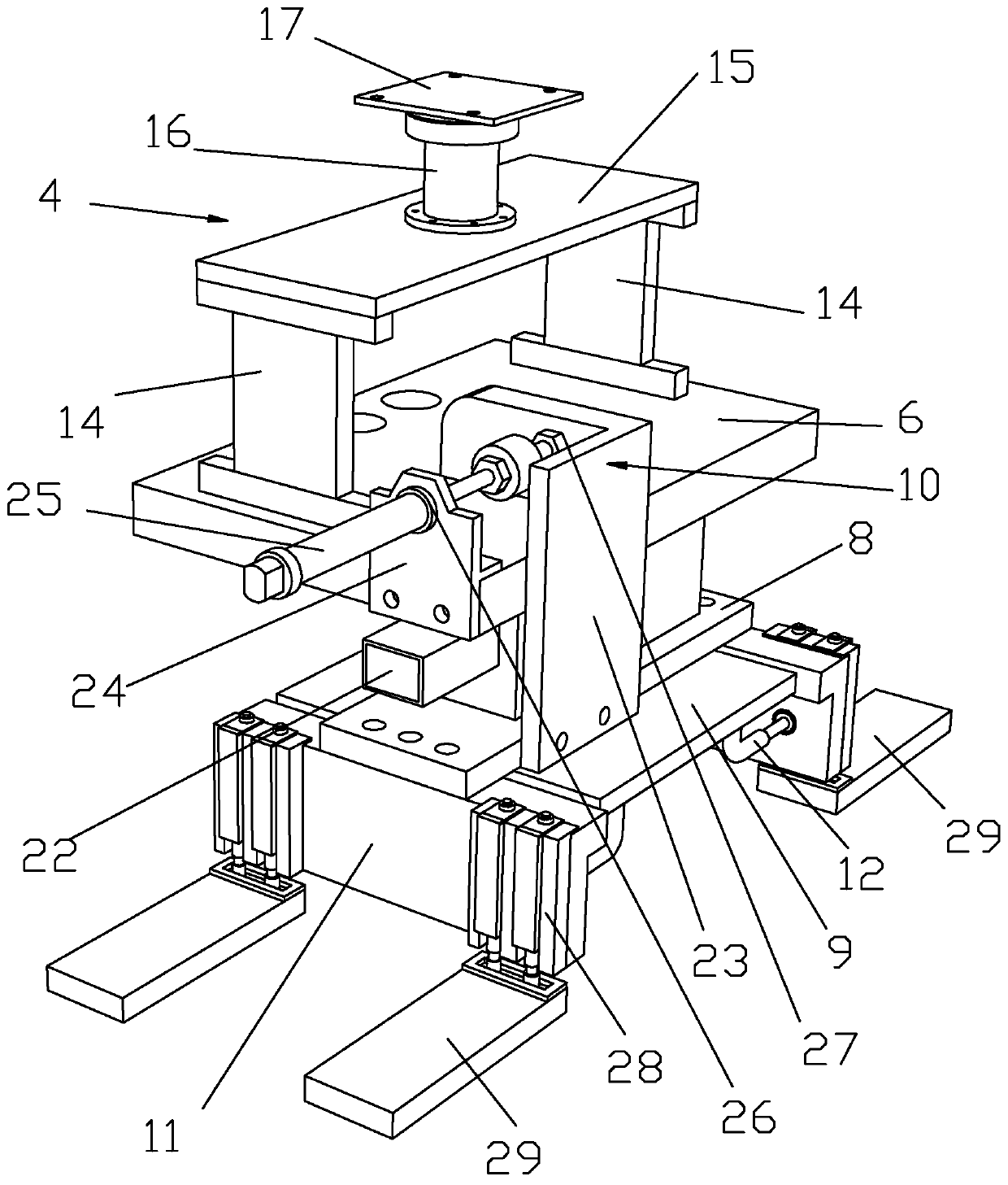 Hot air supply system of steam oven and installation method thereof