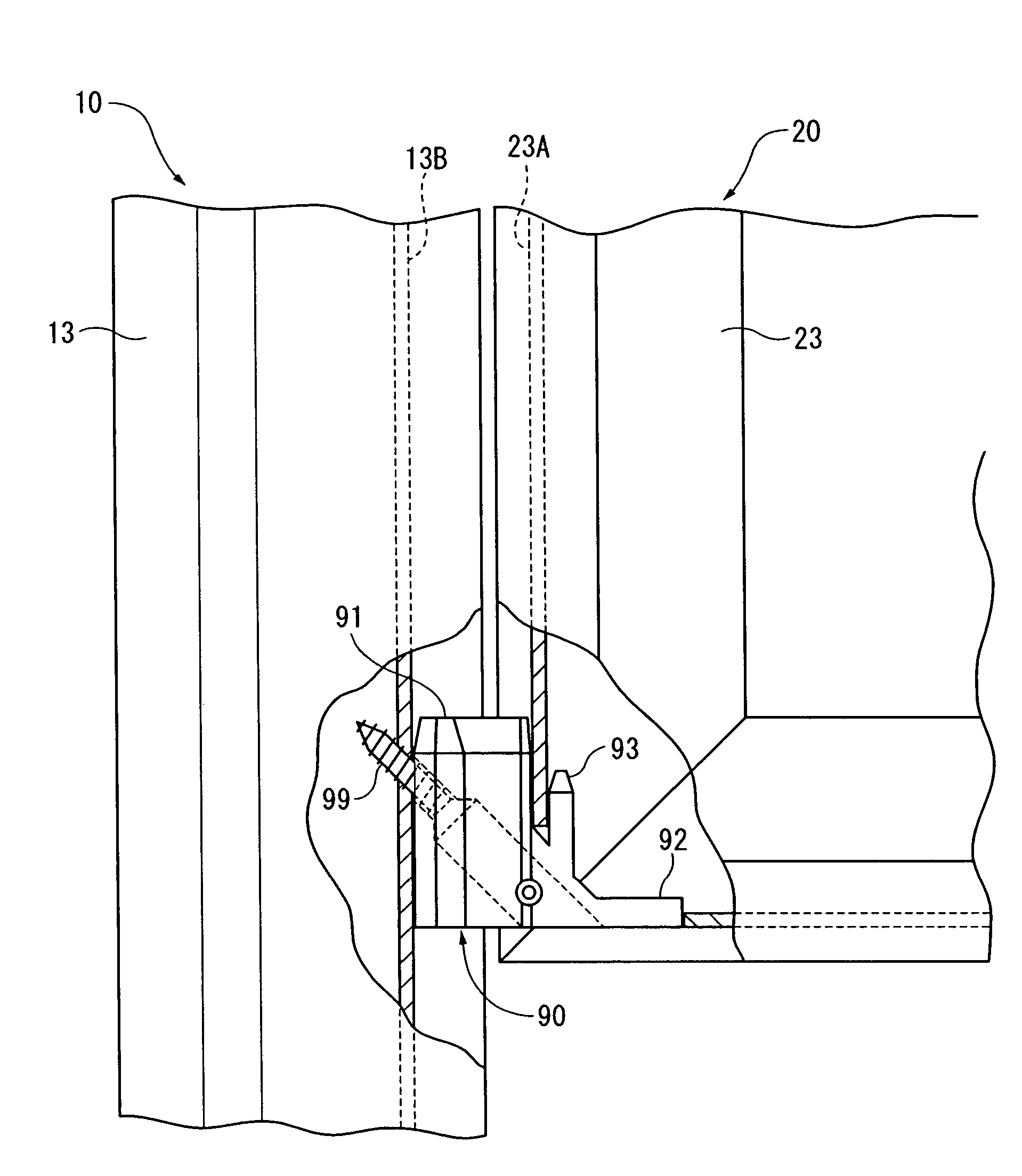 Sash window assembly