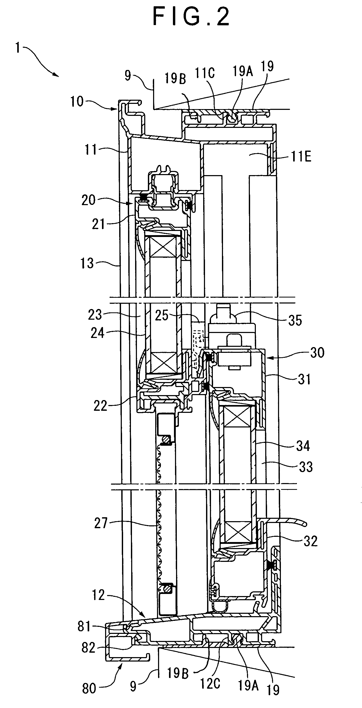 Sash window assembly