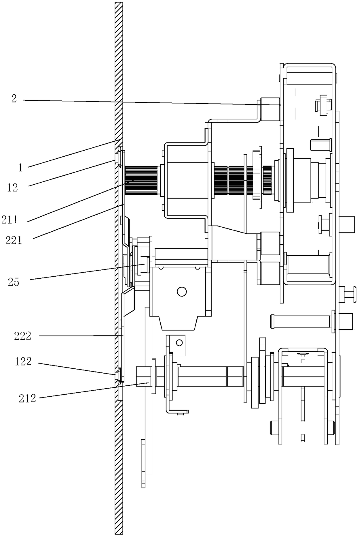 Anti-misoperation indicating and marking device for ring main unit