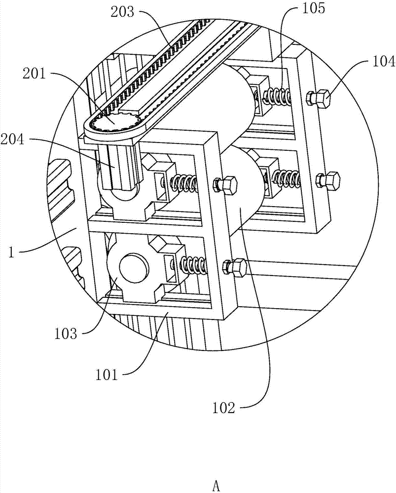 Double-station feeding device and oil press with same