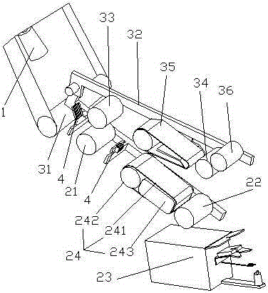 Improved spinning frame