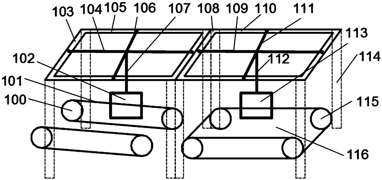 Steel plate cutting device with rust removal cleaning and drying function