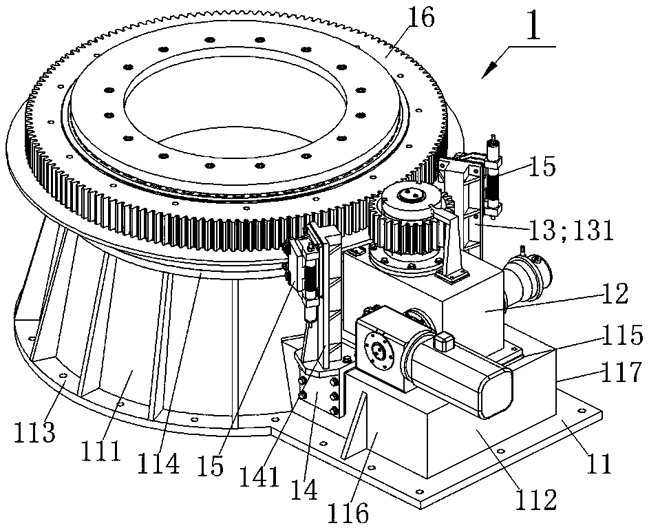 Steel ladle turret