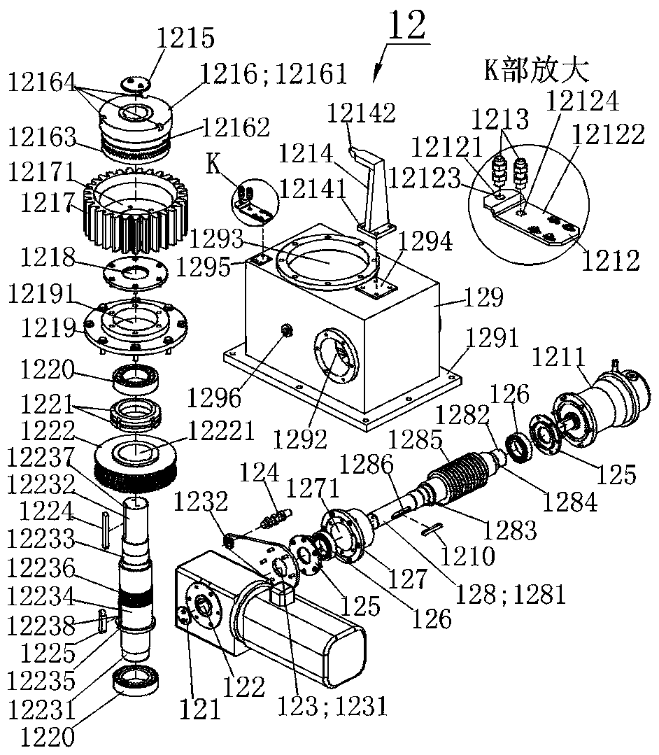 Steel ladle turret