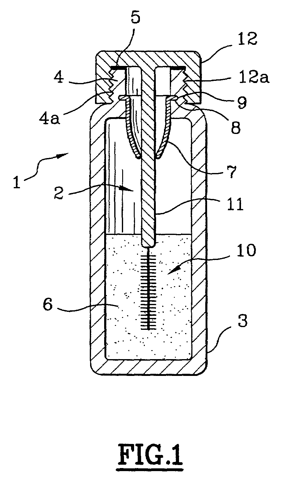 Long-lasting cosmetic composition for application to human hair, such as eyelashes and eyebrows