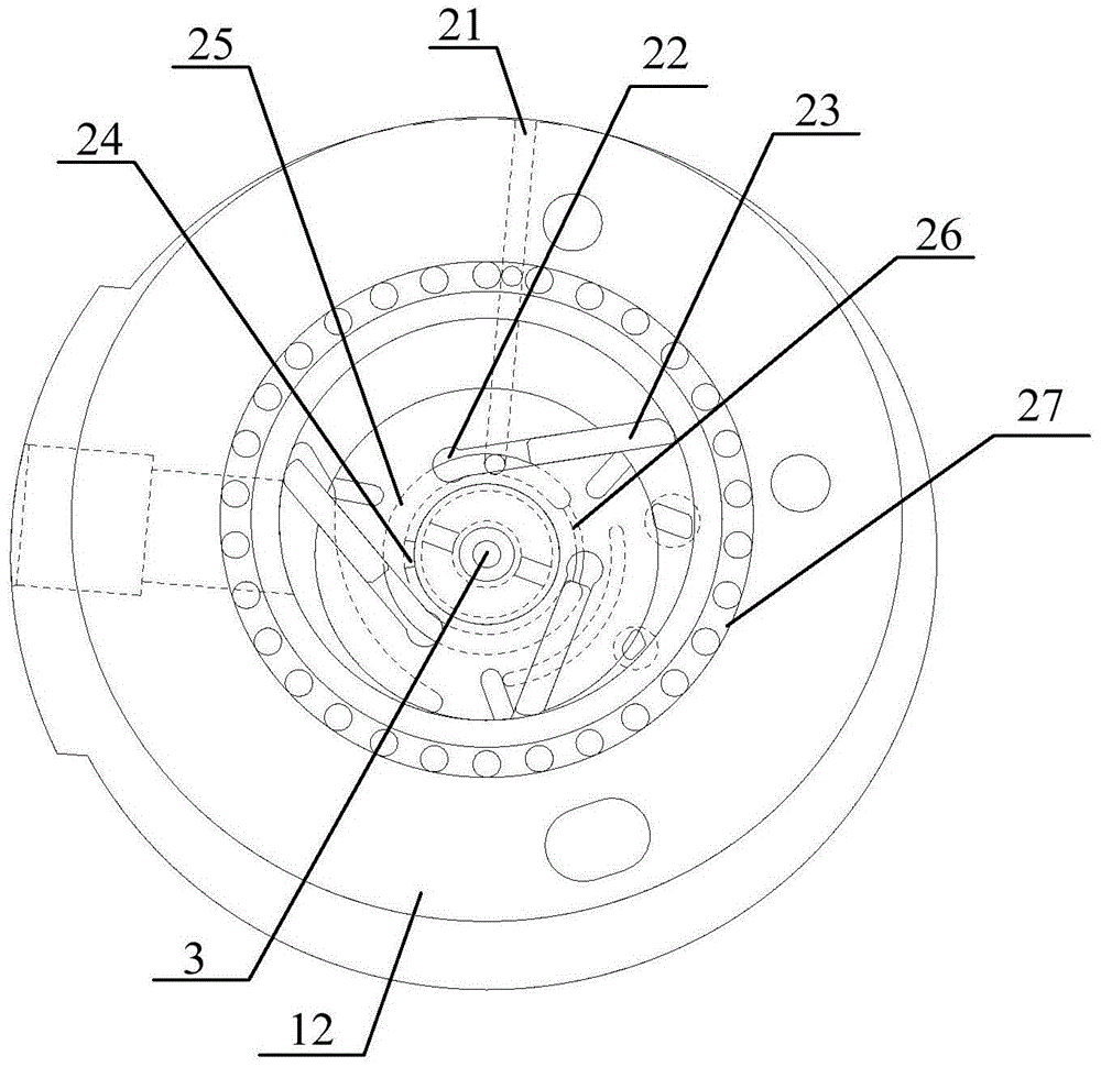 Horizontal compressor and temperature adjusting device