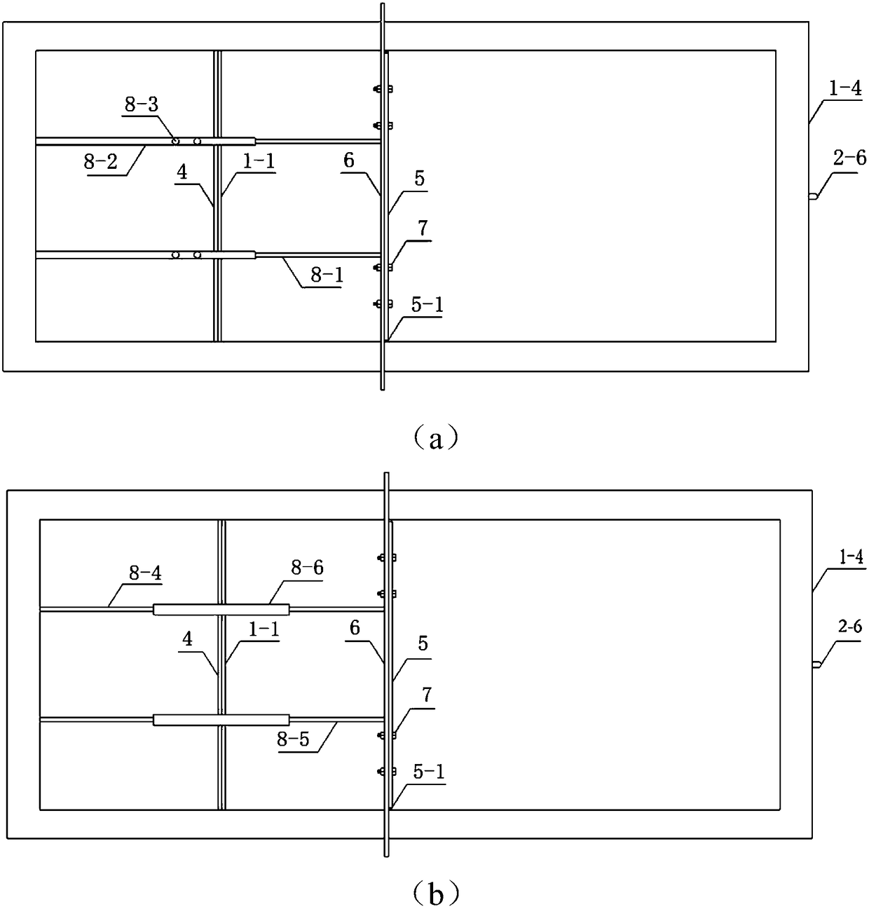 Model test device for foundation pit excavation under complex groundwater environment