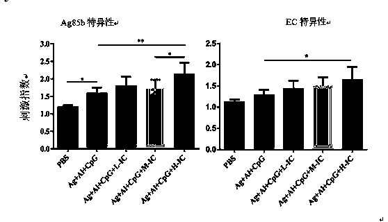 Reinforced tuberculosis subunit vaccine