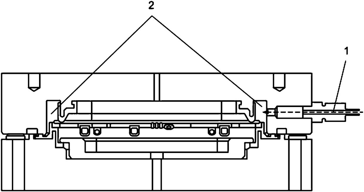 Airtight waterproof method adopting chemical vapor deposition long carbon chain silicone compound