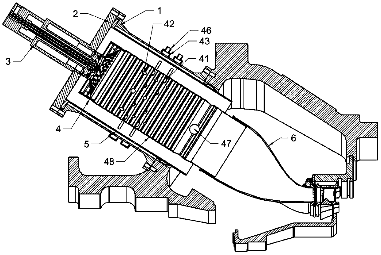 Gas Turbine Low Calorific Value Fuel Gas Combustion Chamber