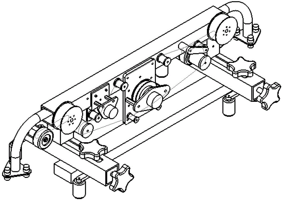 Movement mechanism of robot cleaner for photovoltaic module