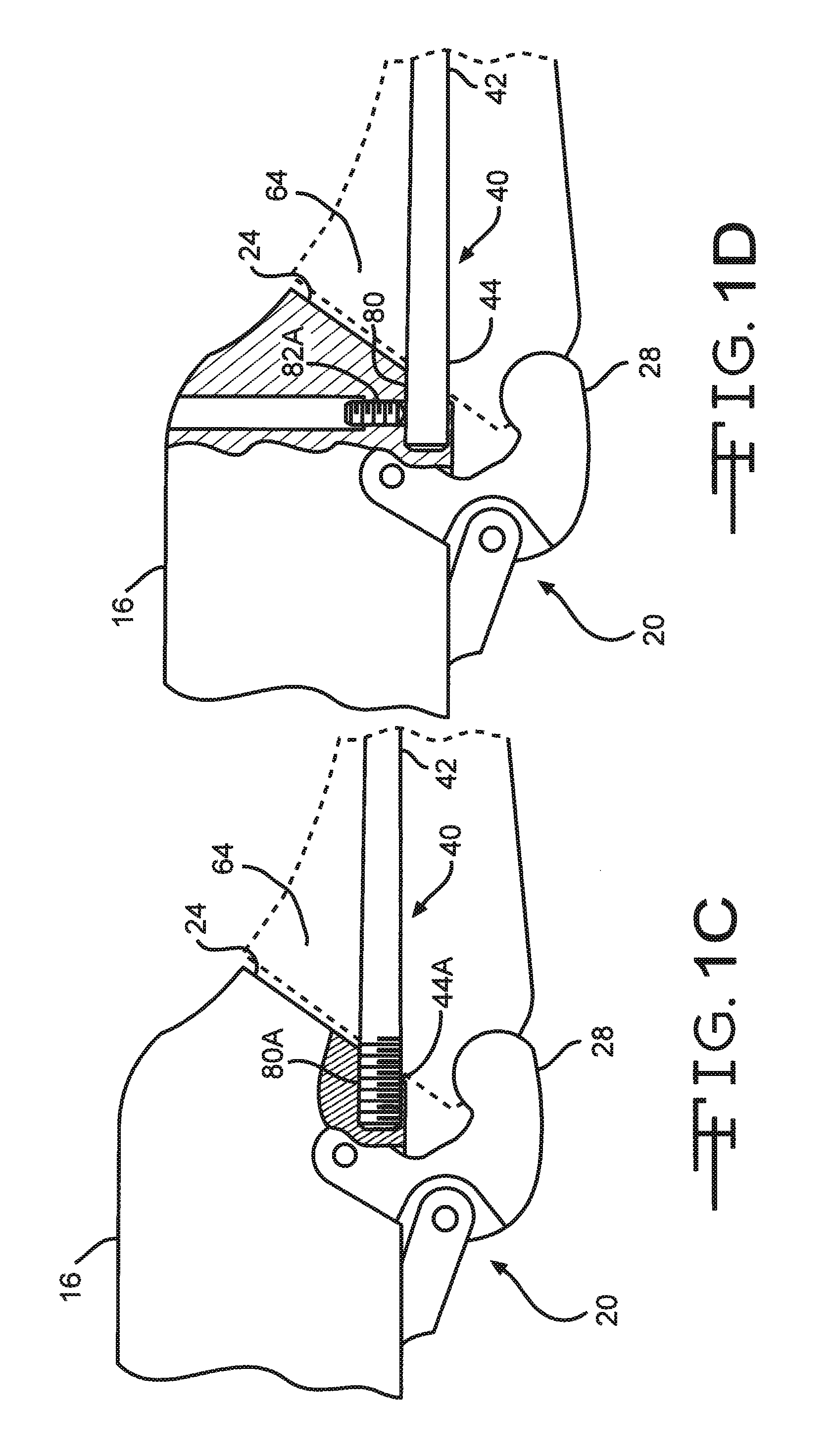 Surgical tool handle and disposable broach assembly