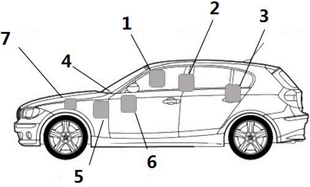 Active noise reduction module eliminating automobile noise