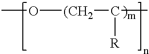 Coating compositions containing highly structured macromolecules