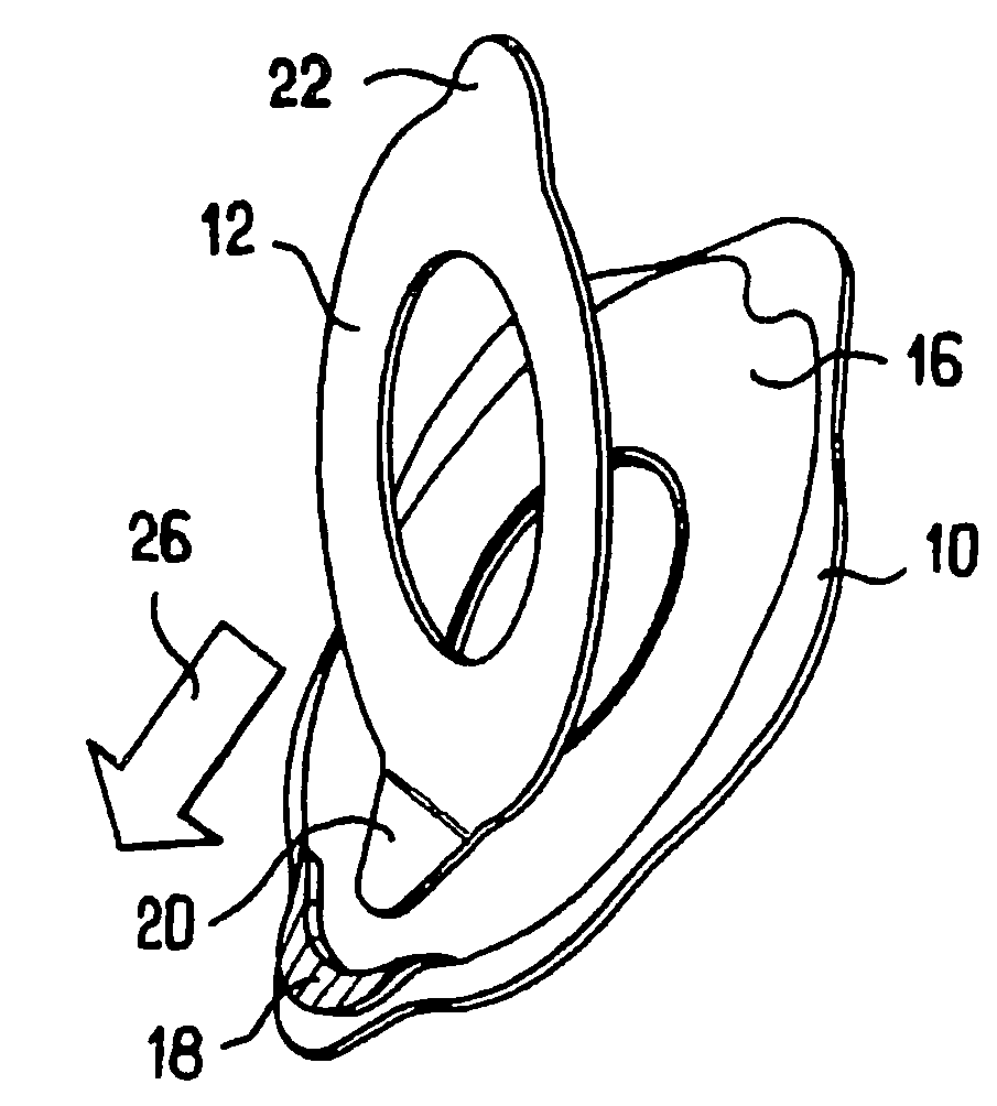 Connecting ostomy device