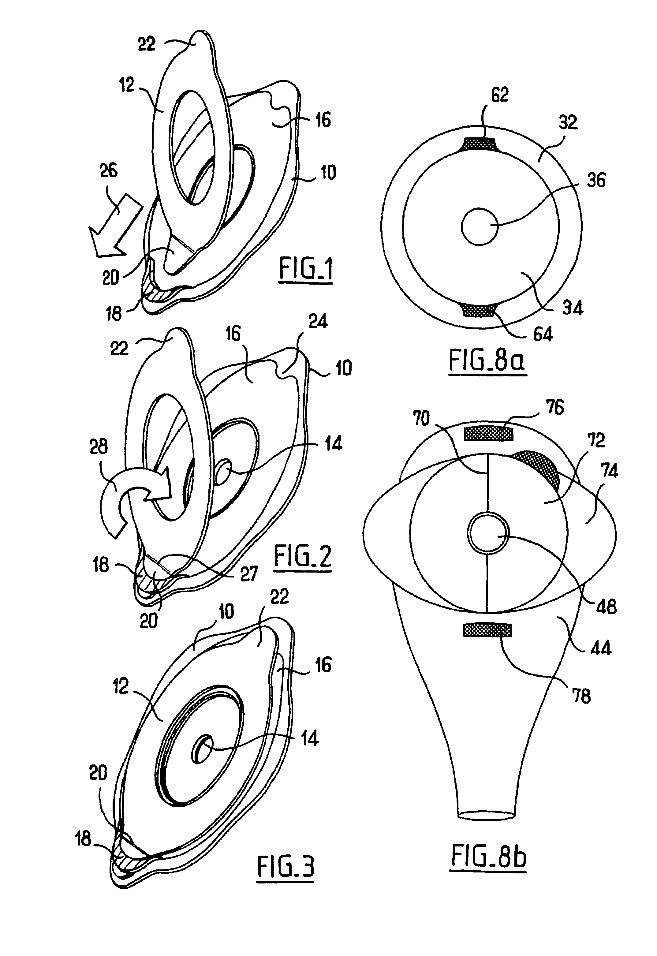 Connecting ostomy device