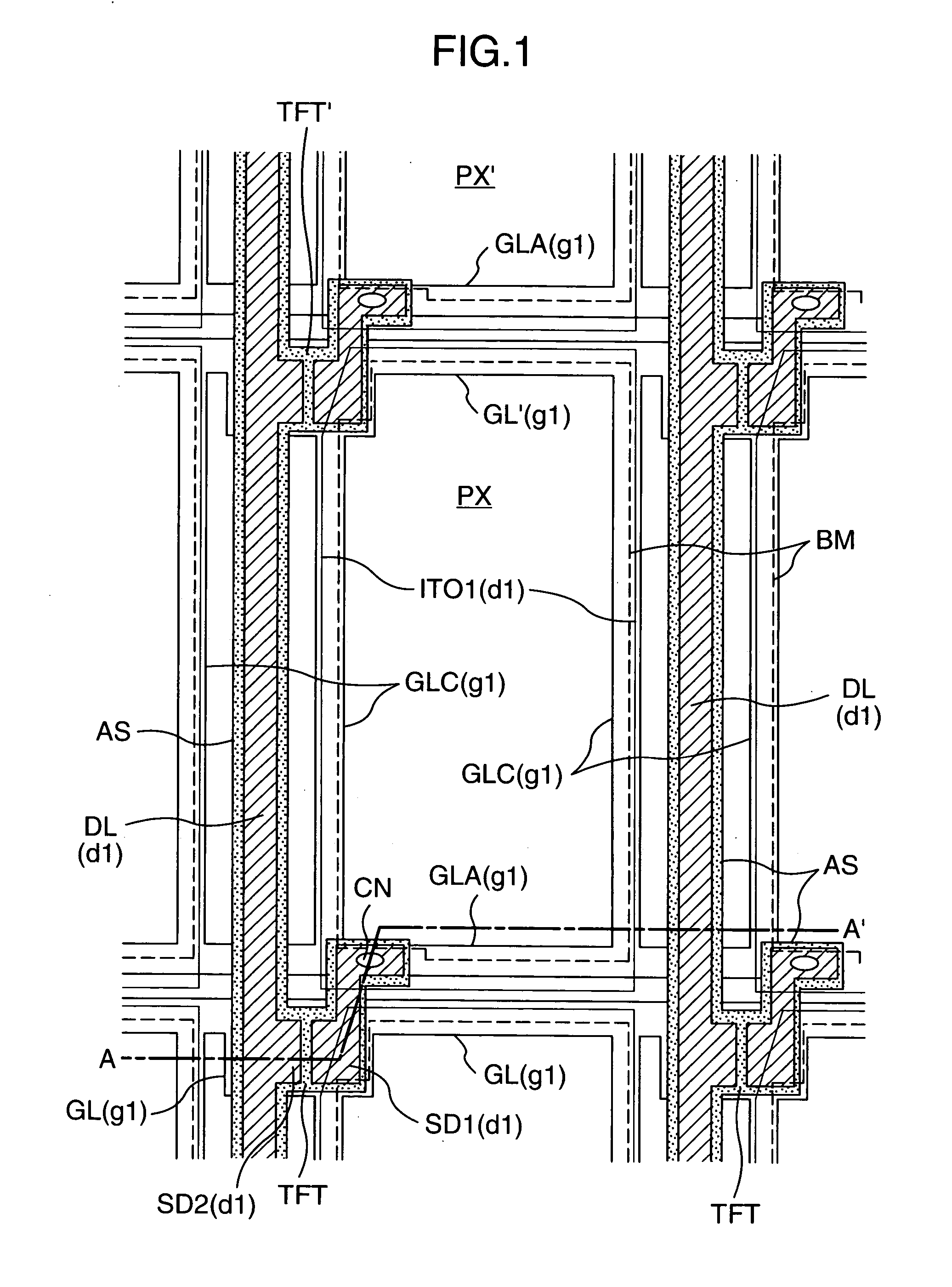 Colored composition for color filter and display using color filters formed of the colored composition