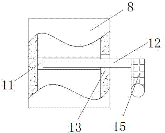 Fodder falling intelligent system with dust wafting prevention function