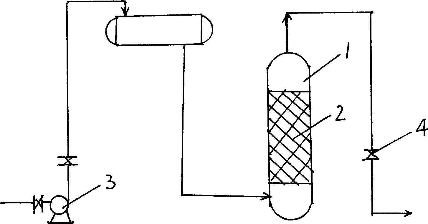 Methyl heptol desulfurizing process