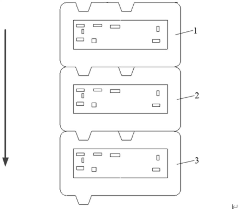 Programming code display method and device