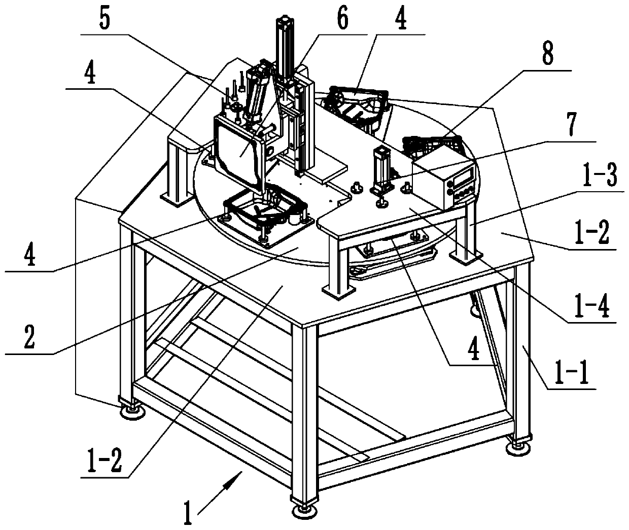 Gearbox assembling production facility