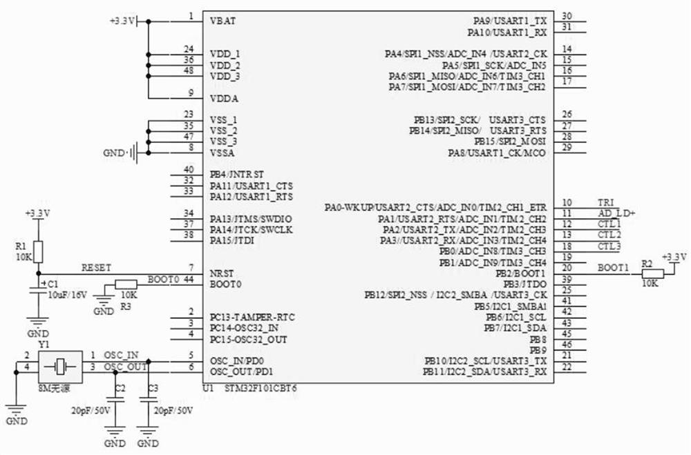 Starting surge current suppression circuit suitable for super-large energy storage capacitor