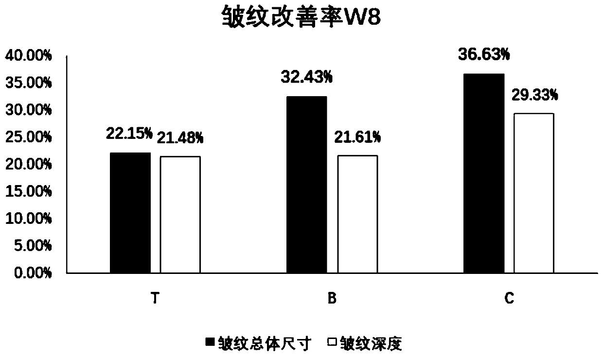 Wrinkle-removing firming stock solution containing recombinant collagen