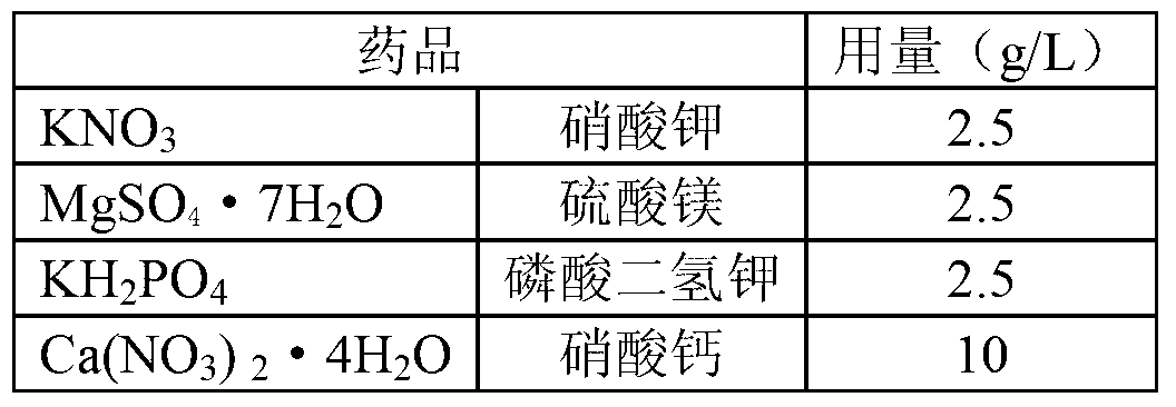 Mutagenesis method of nicotiana tabacum L. pollen