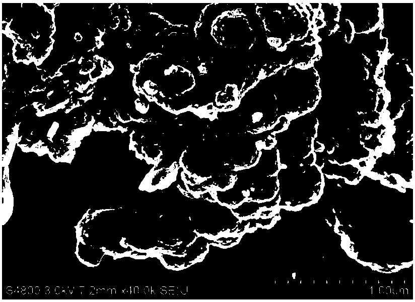 A kind of preparation method of particle assembly spherical sns2 sodium ion battery negative electrode material