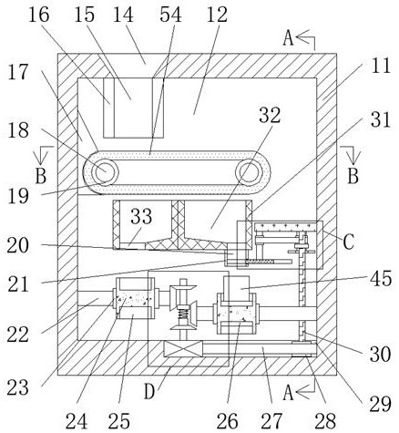 Automatic size sorting and quantitative packaging device for spherical fruits