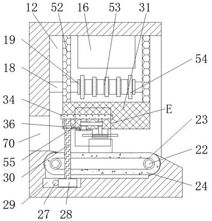 Automatic size sorting and quantitative packaging device for spherical fruits