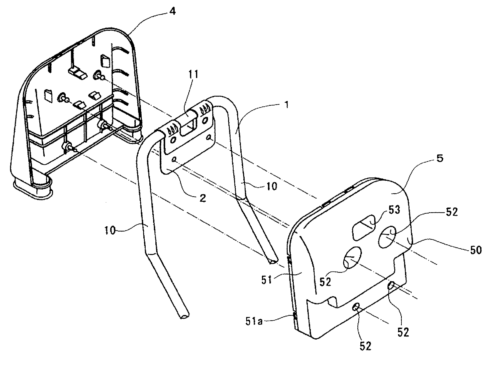 Head rest apparatus