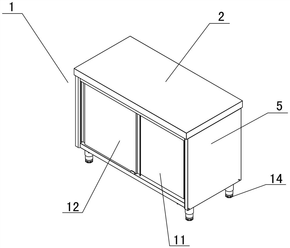 Manufacturing and assembling method of modular kitchen cabinet