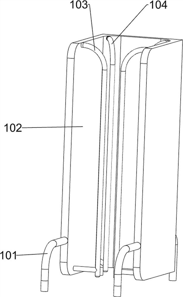 Polishing device for wooden spoon production