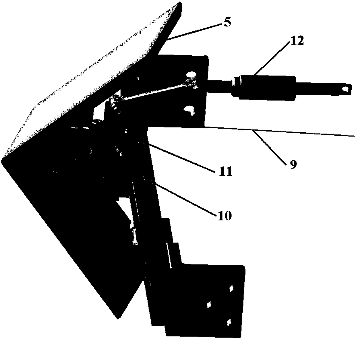 Novel fast rotating high-power electron cyclotron wave emitting antenna