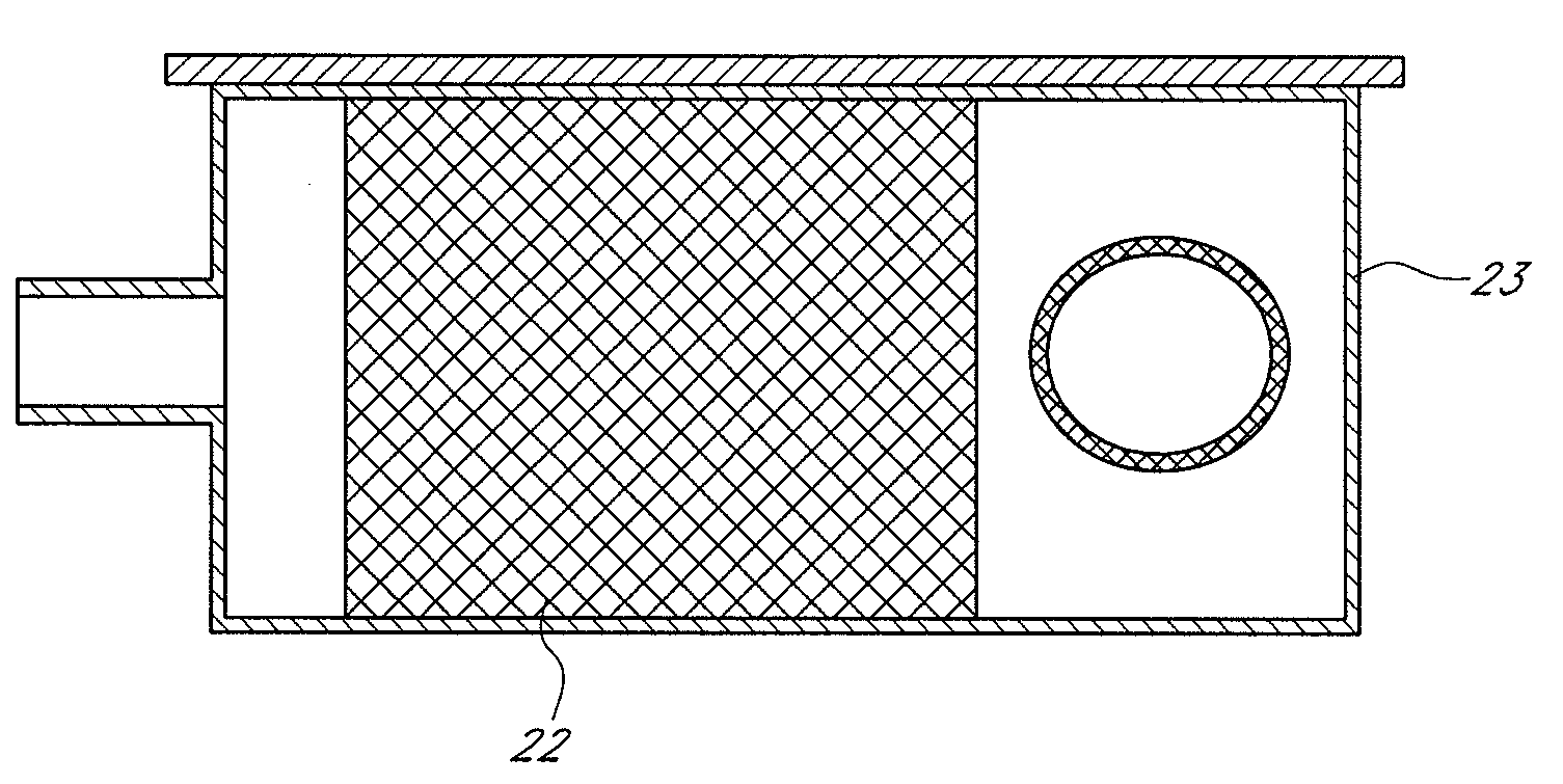 Method and apparatus for removing substances from gases