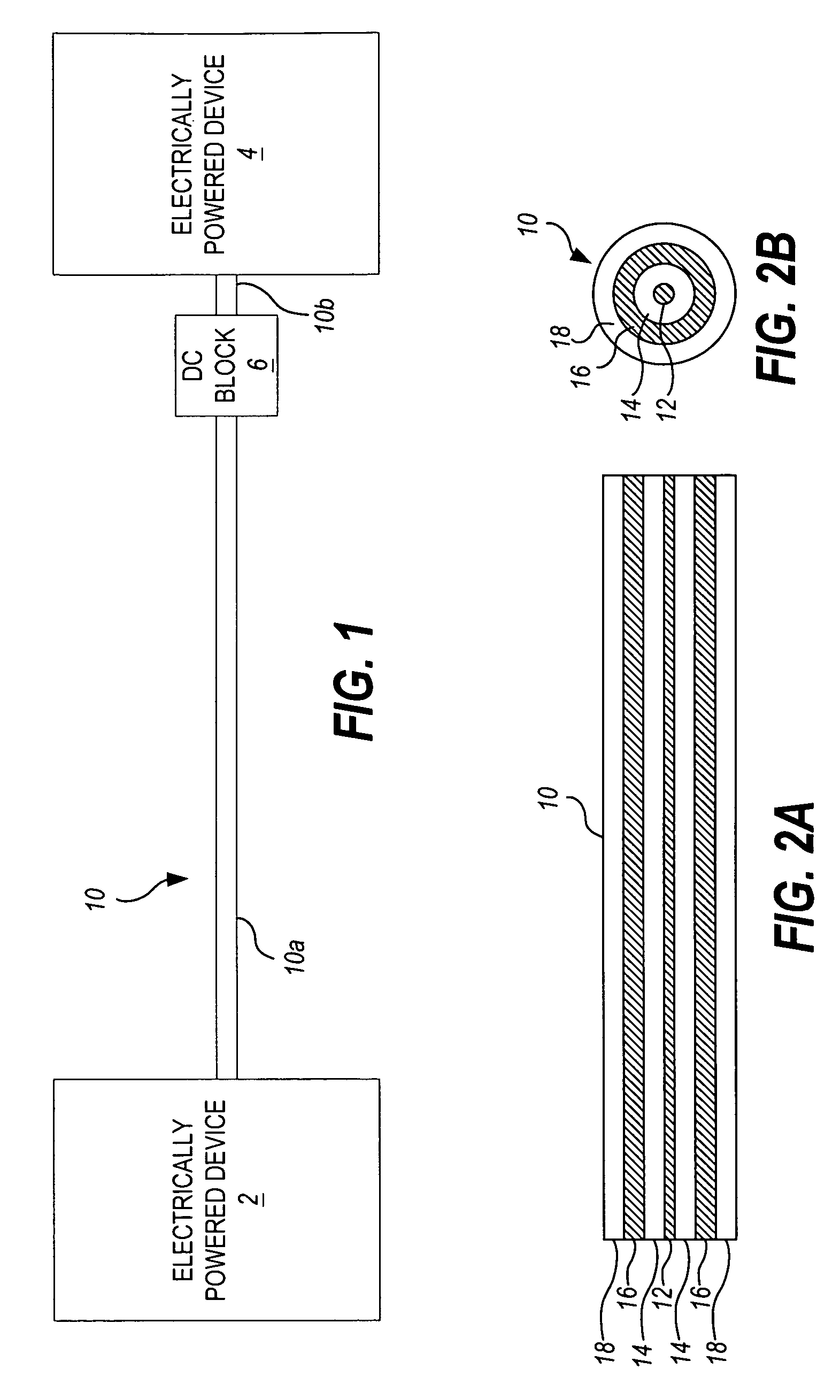 Coaxial DC block