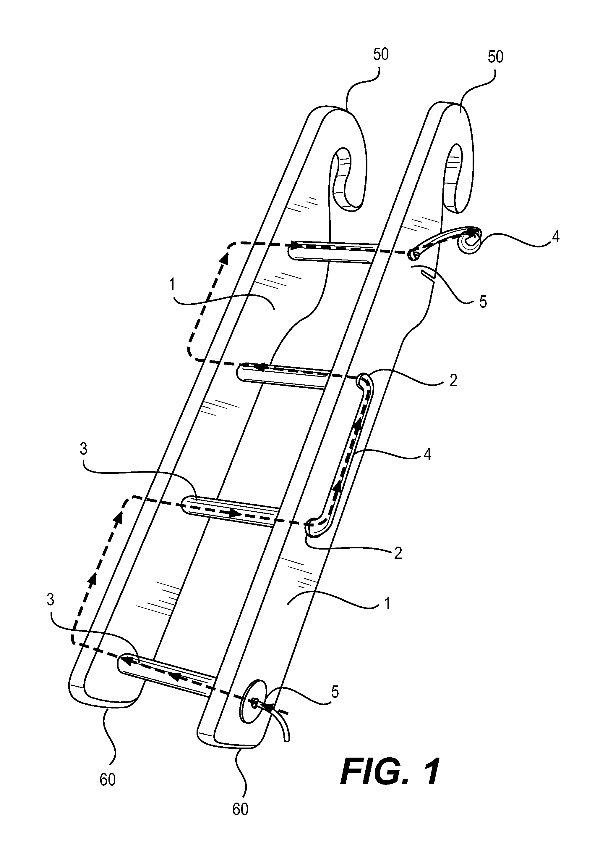 Folding and Self-Erecting Ladder