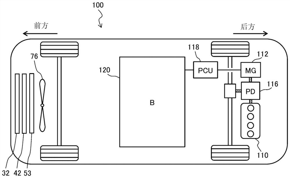 In-vehicle temperature control system