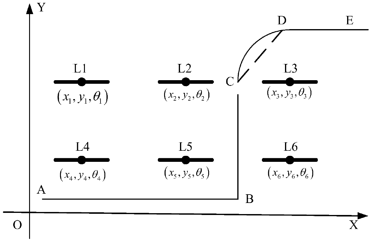 Visual navigation method of mobile robot based on indoor lighting