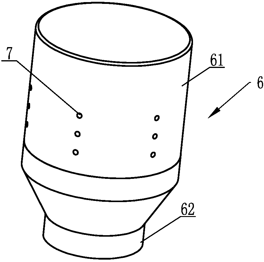 Natural gas engine colliding oil and gas separator