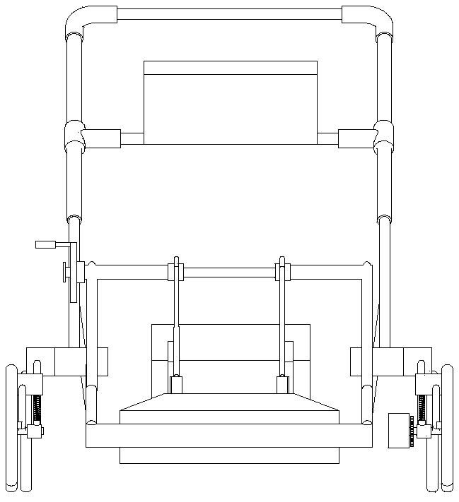 Rangeable seismic ground-penetrating radar trolley with canopy