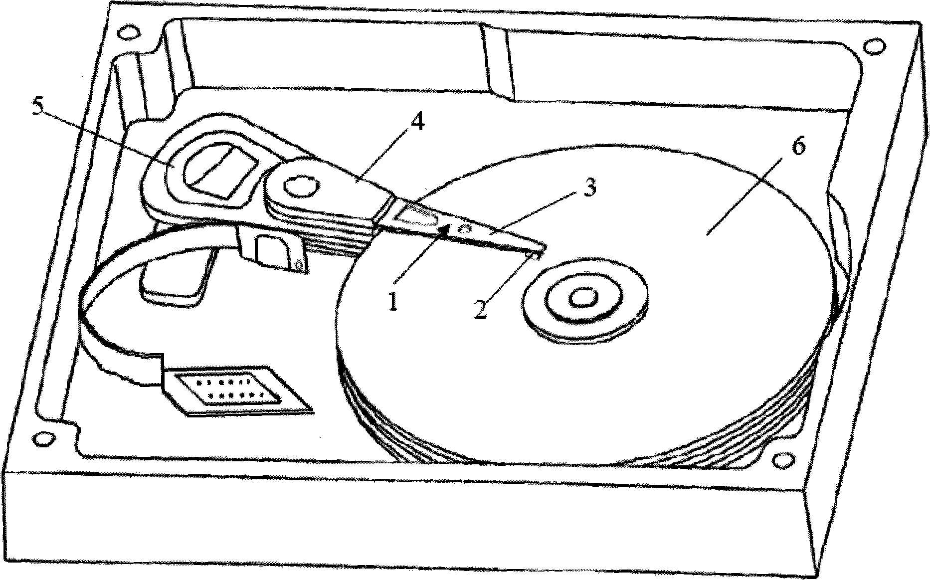 Cantilever member and manufacturing method thereof, magnetic head tab combination and disk drive unit