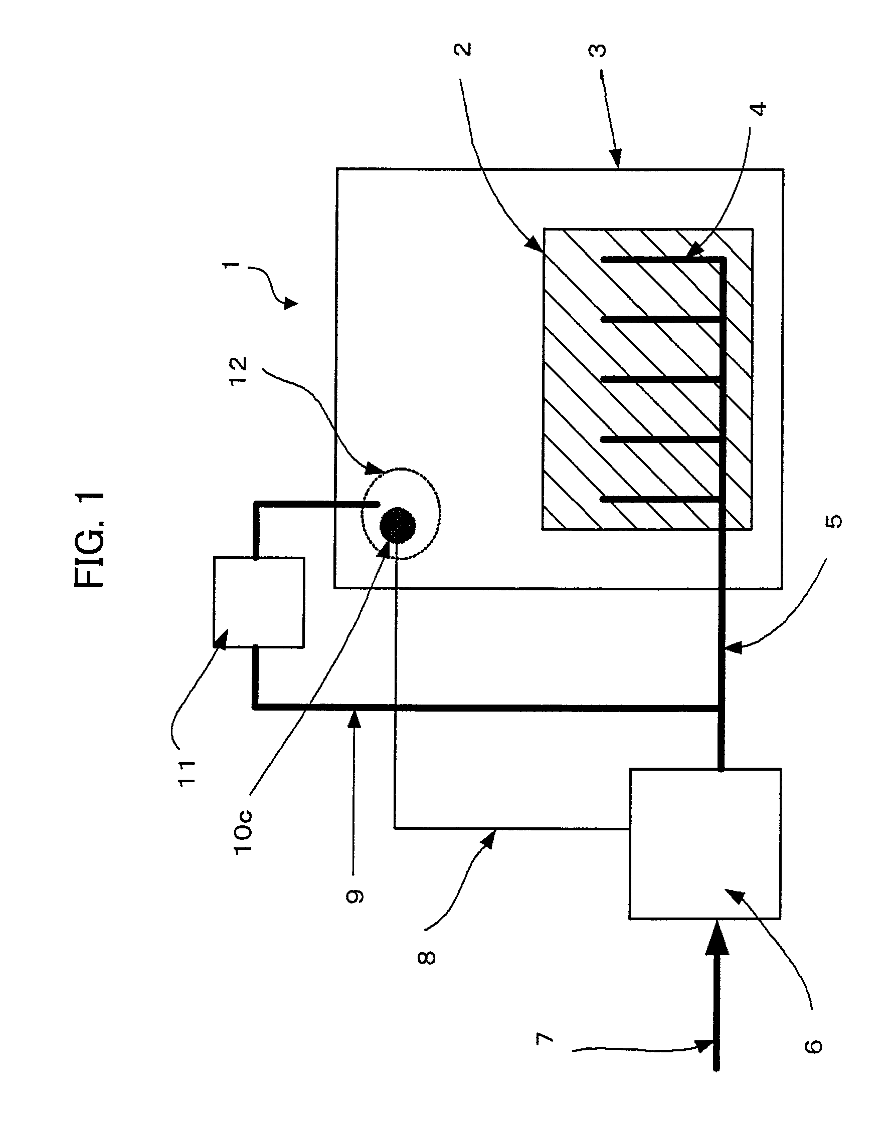 Temperature control system for machine tool