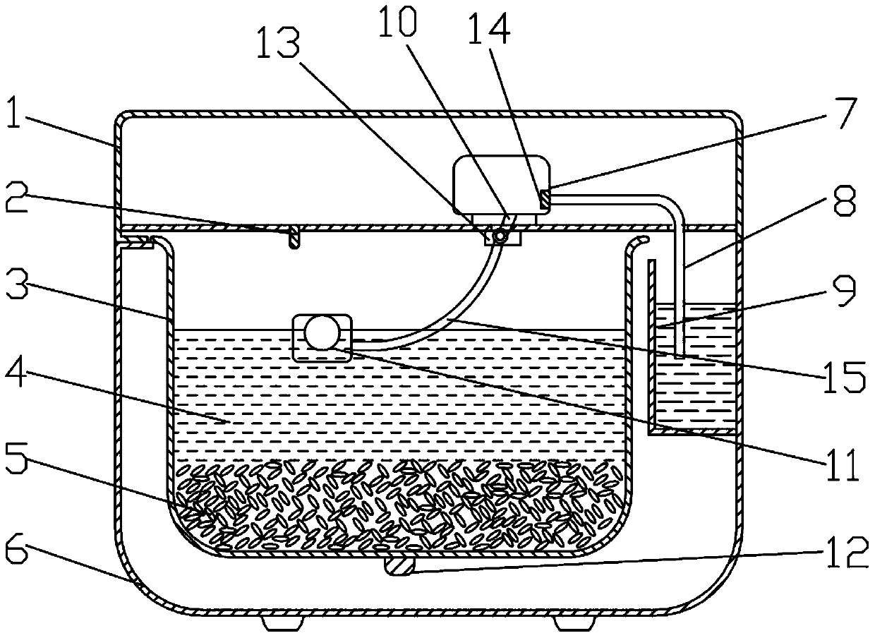 Intelligent rice cooker and cooking method thereof