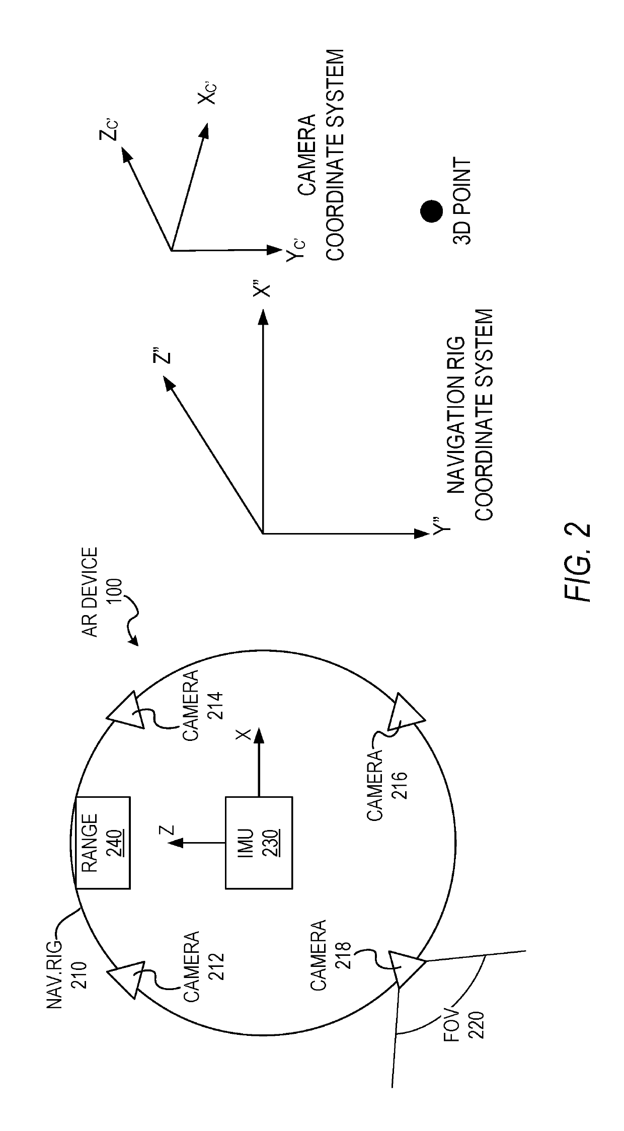 Efficient augmented reality display calibration