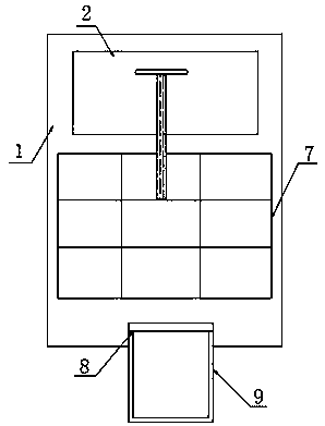 Cleaning cart for accommodation