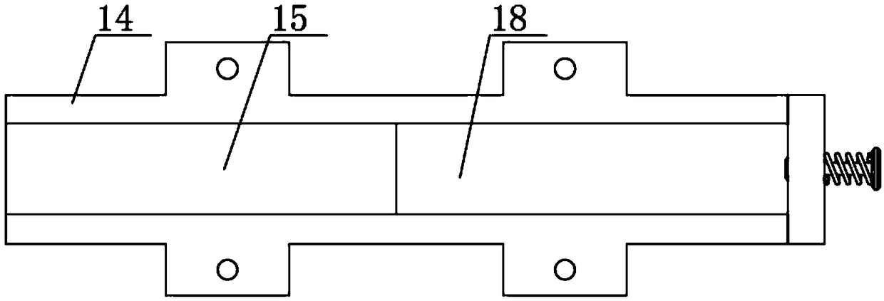 Physical friction force experiment demonstration device