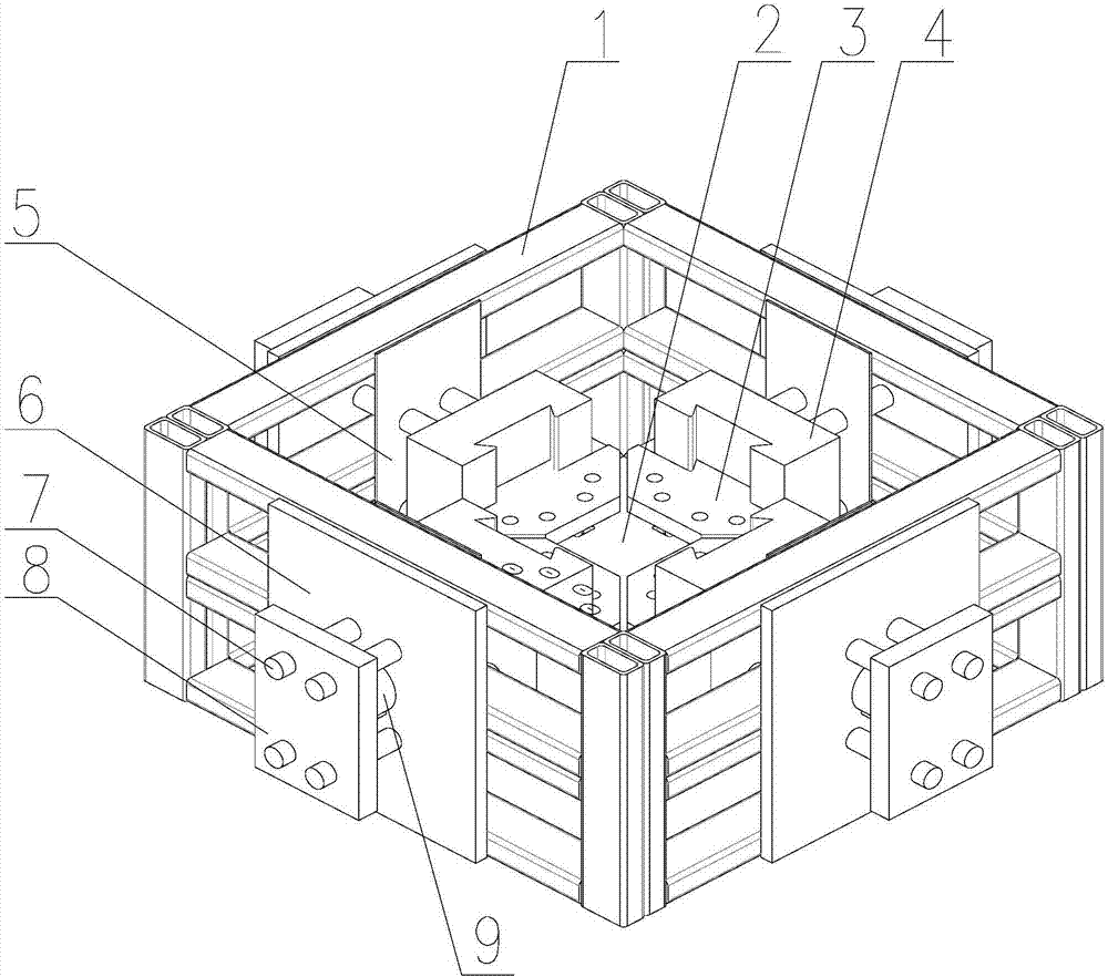 Steel sheet film strain test force-applying apparatus